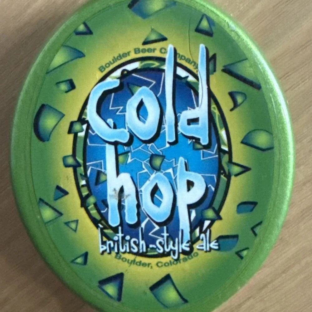 Cold Hop British Style Ale Boulder Beer Company BBC Tap Handle 9